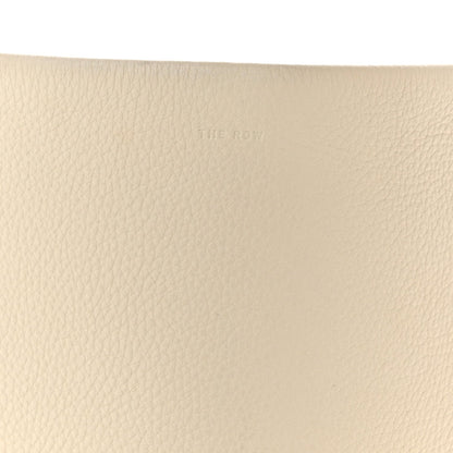 Grained Calfskin Medium N/S Park Tote Ivory