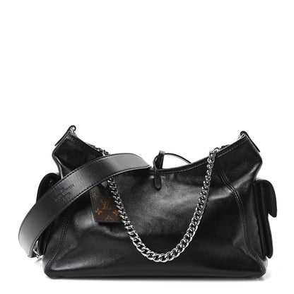 Lambskin CarryAll Cargo Vibe PM Black