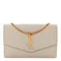Grain De Poudre Monogram Uptown Chain Wallet Crema Soft