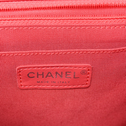 Lambskin Quilted Large Urban Spirit Backpack Red