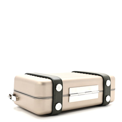 Gloss Polycarbonate Personal Cross-Body Bag Titanium