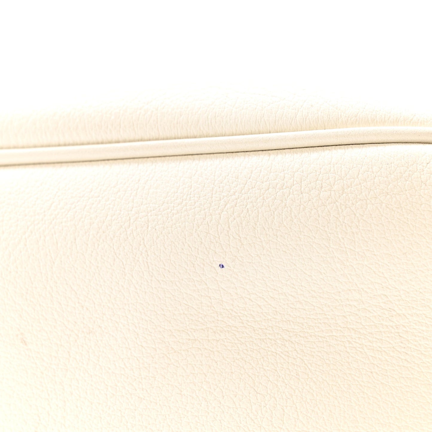 Supple Calfskin Cuir Triomphe Heloise Shoulder Bag White