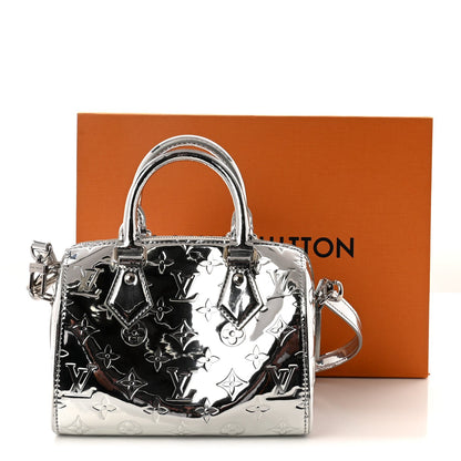 Monogram Miroir Speedy Bandouliere 20 Silver