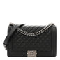 Caviar Quilted New Medium Boy Flap Black