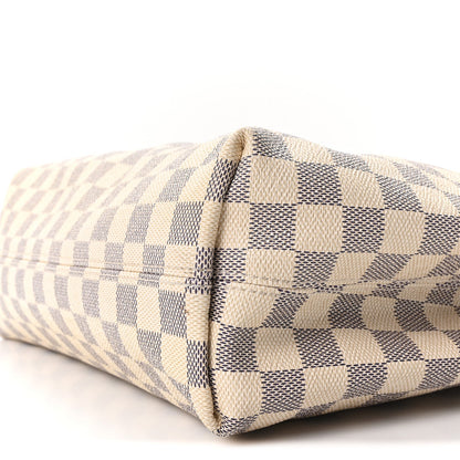 Damier Azur Graceful PM Rose Ballerine
