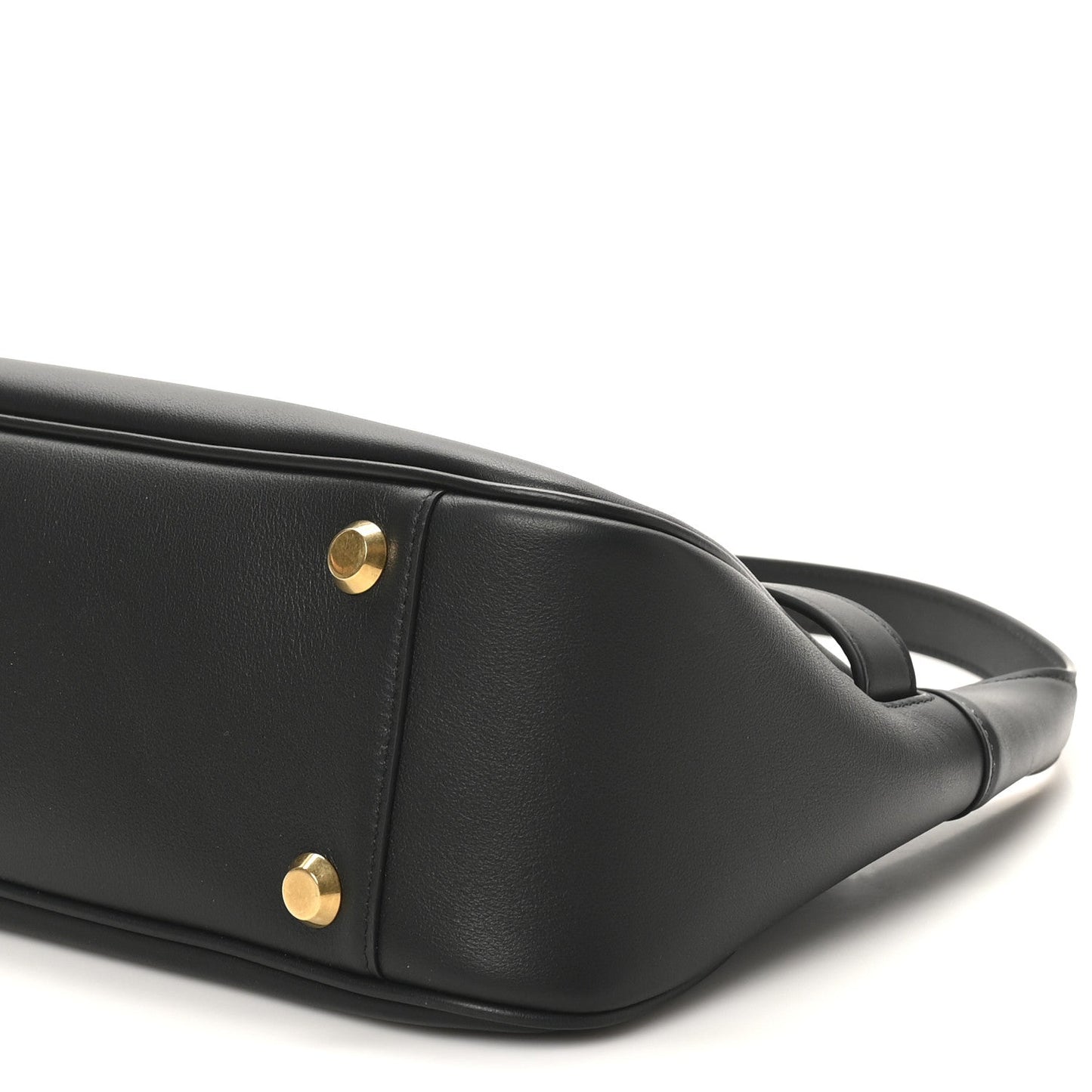 Smooth Calfskin Small Bel Air Shoulder Bag Black
