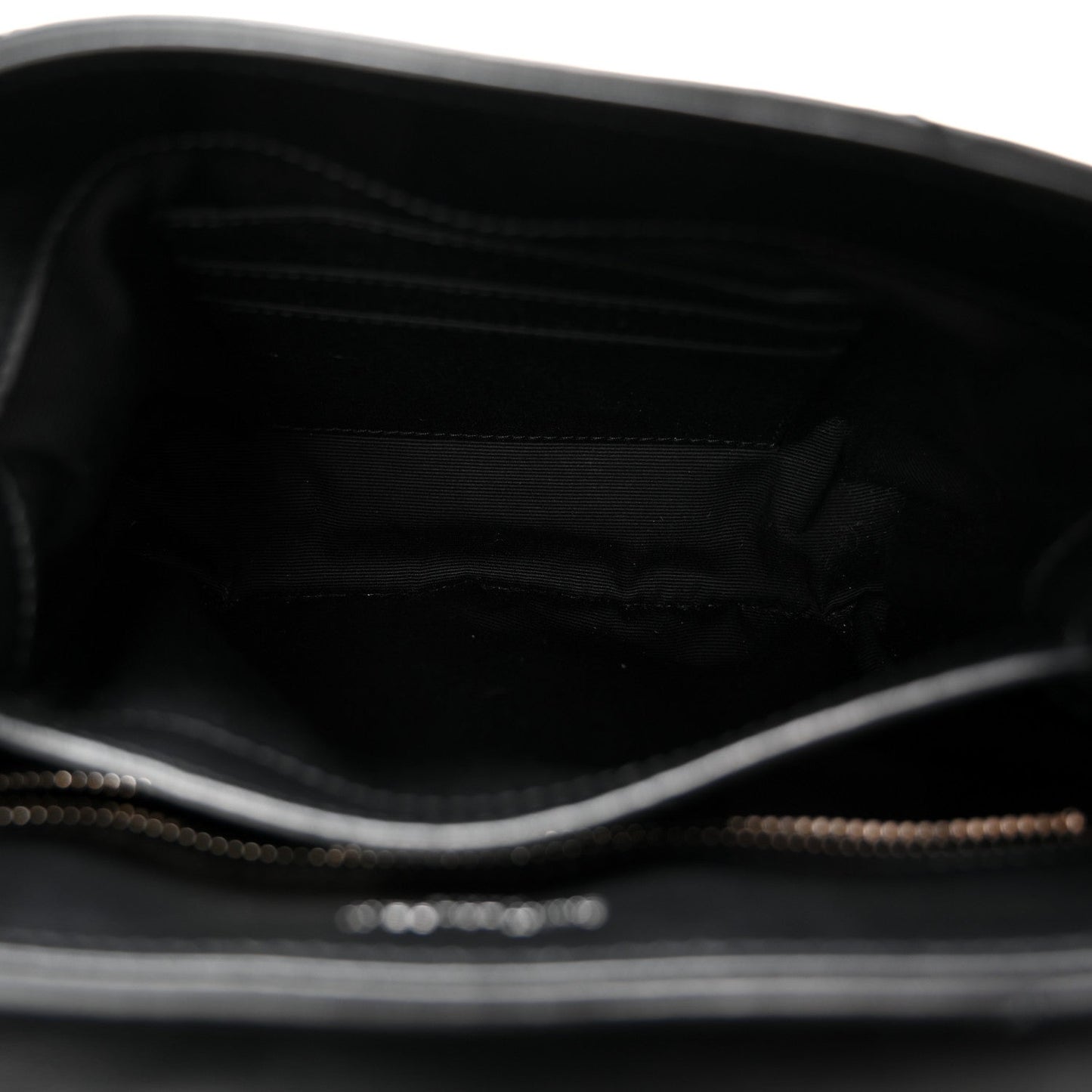 Calfskin Y Quilted Monogram Toy Loulou Crossbody Bag Black