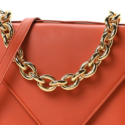 Calfskin Mount Envelope Bag Maple