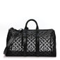 Monogram See Through Keepall Bandouliere 50 Black