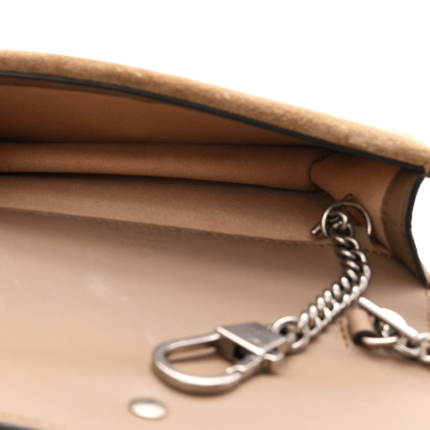 GG Supreme Monogram Super Mini Dionysus Shoulder Bag Taupe