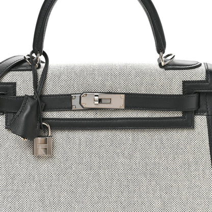 Toile Swift Kelly Sellier 28 Ecru Black