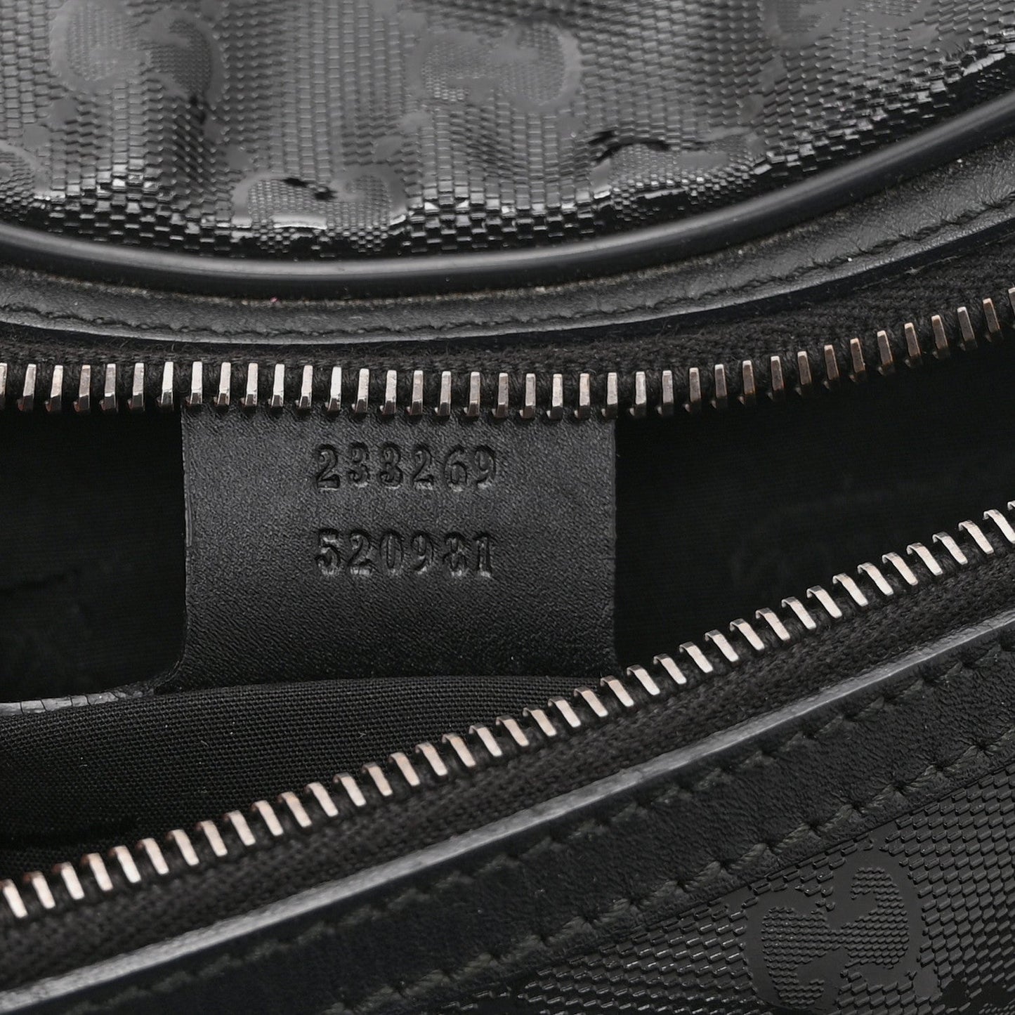 Imprime Monogram Belt Bag Black