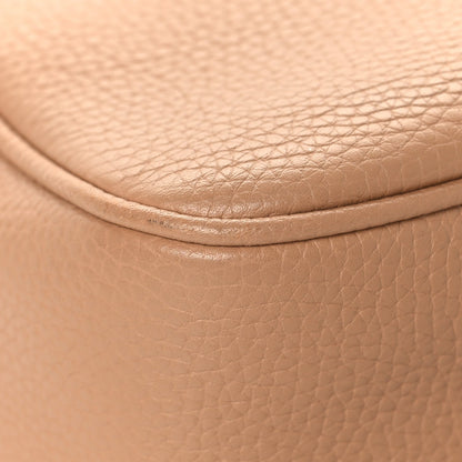 Pebbled Calfskin Small Soho Disco Bag Camelia