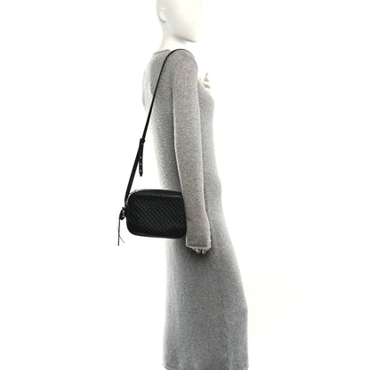 Microguccissima Mini Bree Messenger Bag Black