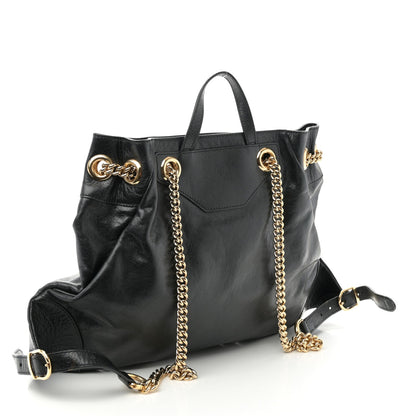 Calfskin Zumi Backpack Black