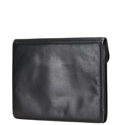 Fendi Leather Clutch Bag