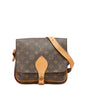 Louis Vuitton Cartouchiere MM Monogram Shoulder Bag