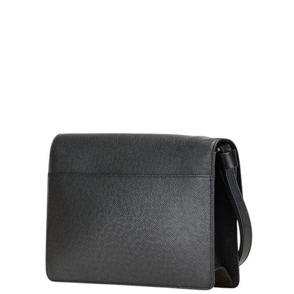 Louis Vuitton Selenga Taiga Leather Clutch Bag
