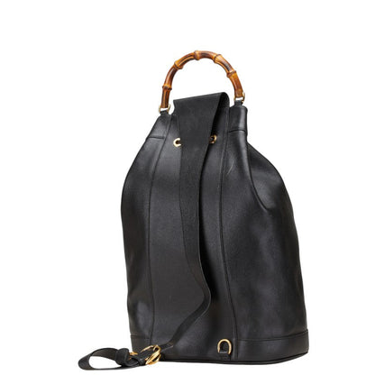 Gucci Bamboo Leather Shoulder Bag