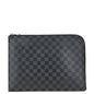 Louis Vuitton Pochette Jour GM Damier Graphite Clutch Bag
