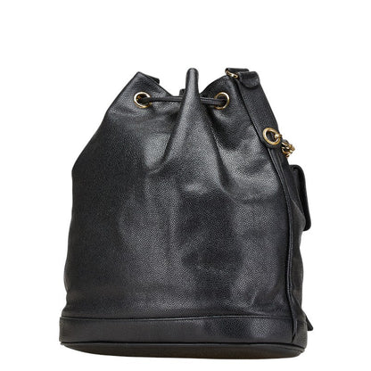 Chanel Coco Mark Caviar Skin Shoulder Bag