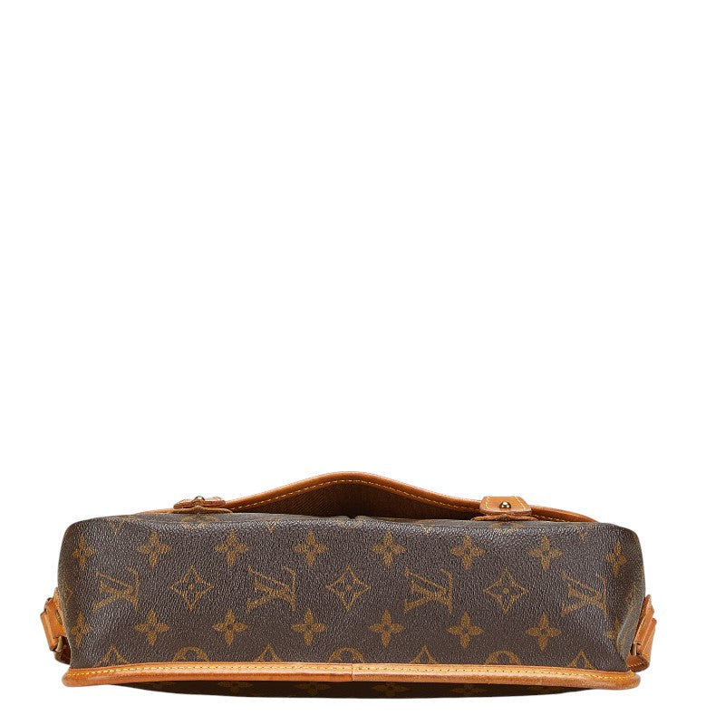 Louis Vuitton Gibeciere MM Monogram Shoulder Bag
