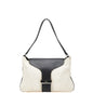 Gucci 001 4035 001553 Canvas Leather Shoulder Bag