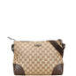 Gucci GG Canvas Canvas Leather Shoulder Bag