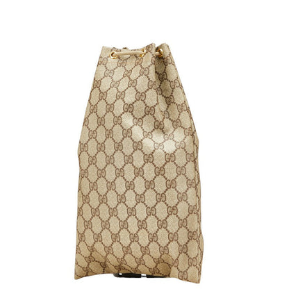 Gucci GG Supreme Old Gucci PVC Leather Clutch Bag