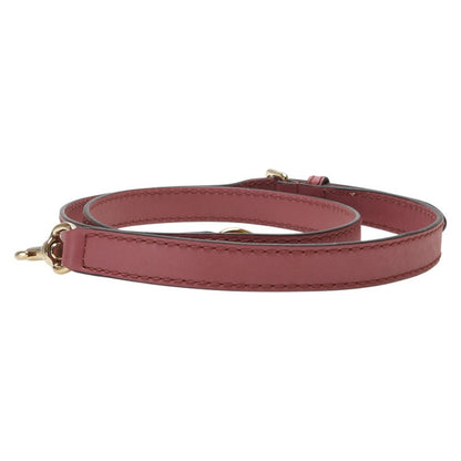 Gucci Official Name Leather Shoulder Strap