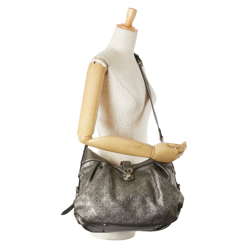 Louis Vuitton Mahina Monogram Leather Shoulder Bag