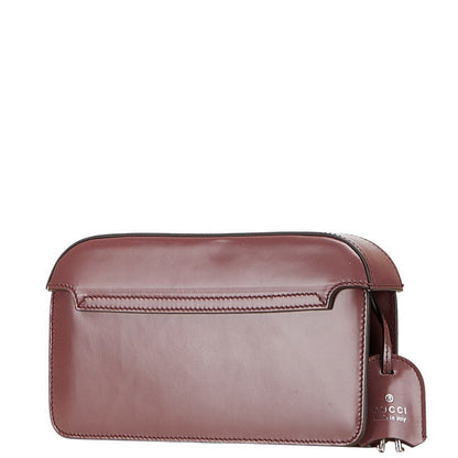 Gucci Lady Lock Leather Clutch Bag