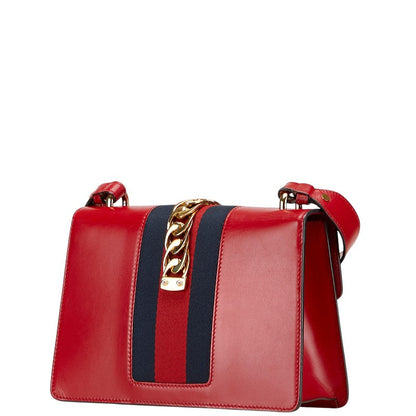 Gucci Sylvie Leather Shoulder Bag