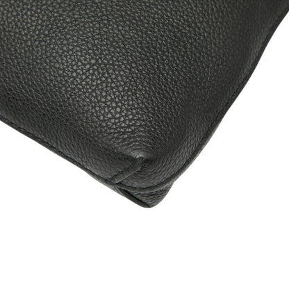 Gucci Logo Print Leather Clutch Bag