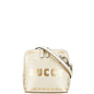 Gucci GUCCY Print Leather Shoulder Bag