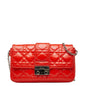 Dior Cannage Patent Leather Shoulder Bag