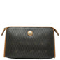 Dior Honeycomb PVC Leather Clutch Bag