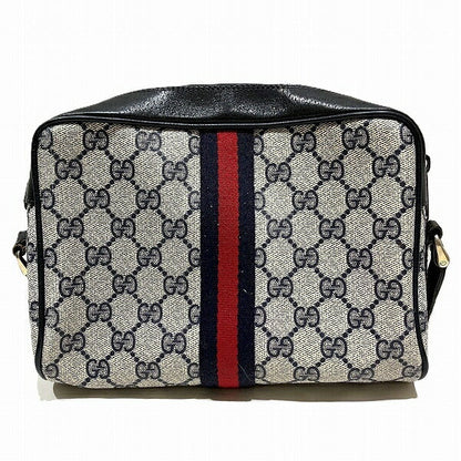 Gucci Old Gucci Sherry Line PVC Shoulder Bag