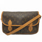 Louis Vuitton Gibeciere MM Monogram Shoulder Bag