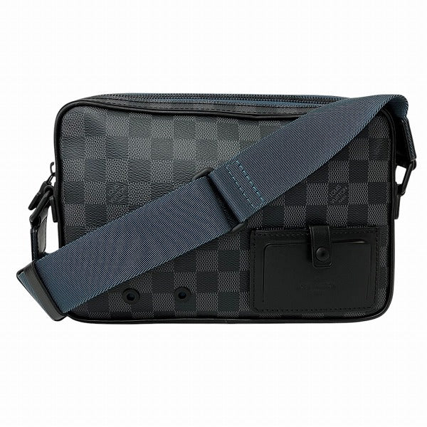 Louis Vuitton Alpha Messenger Damier Graphite Shoulder Bag