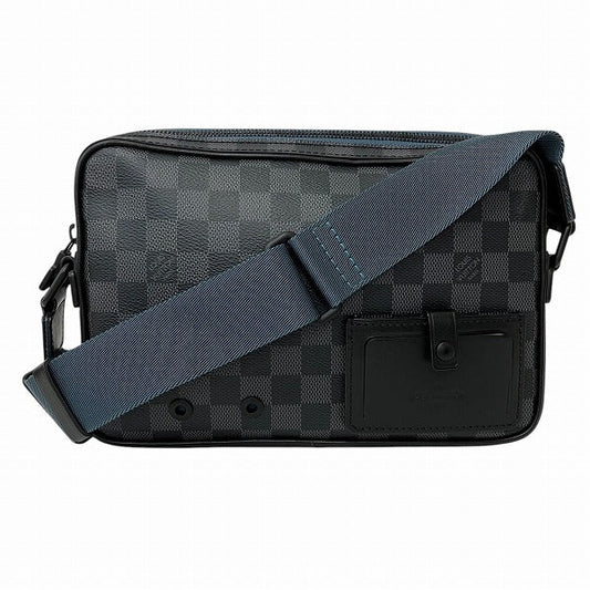 Louis Vuitton Alpha Messenger Damier Graphite Shoulder Bag