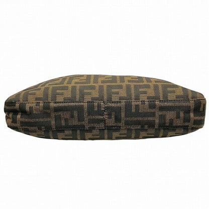 Fendi Zucca Canvas Shoulder Bag