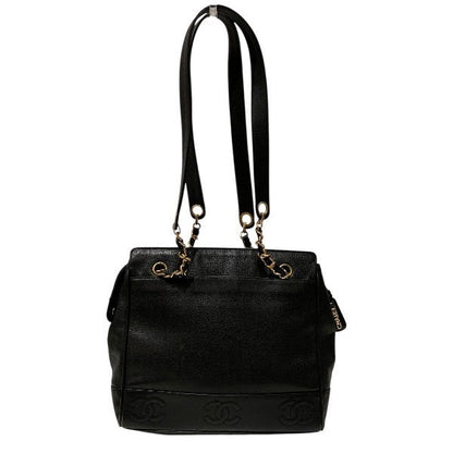 Chanel Triple Coco Caviar Skin Shoulder Bag