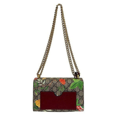 Gucci GG Supreme Flora PVC Leather Shoulder Bag