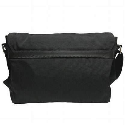 Gucci Sherry Canvas Leather Shoulder Bag