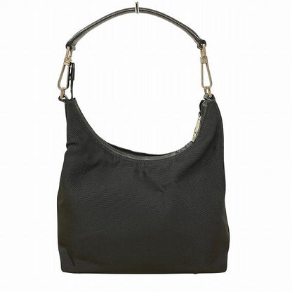 Gucci Nylon Leather Shoulder Bag