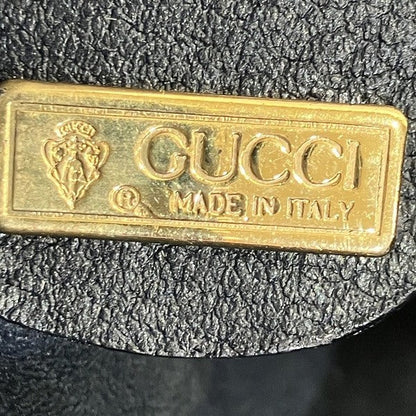 Gucci Old Gucci Leather Shoulder Bag