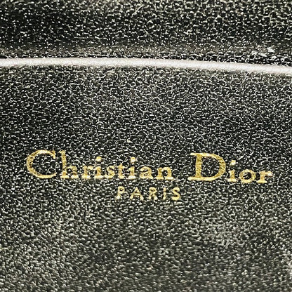 Dior Caro Zip Pouch Calfskin 2way Shoulder Bag