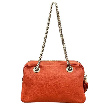 Gucci Interlocking G Leather Shoulder Bag