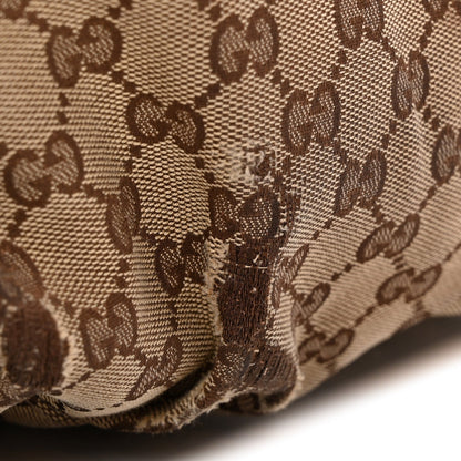 Monogram Large Abbey Hobo Brown